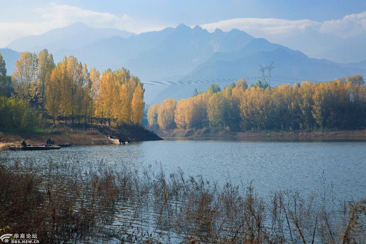 深秋的杨庄水库依然让人心醉神迷