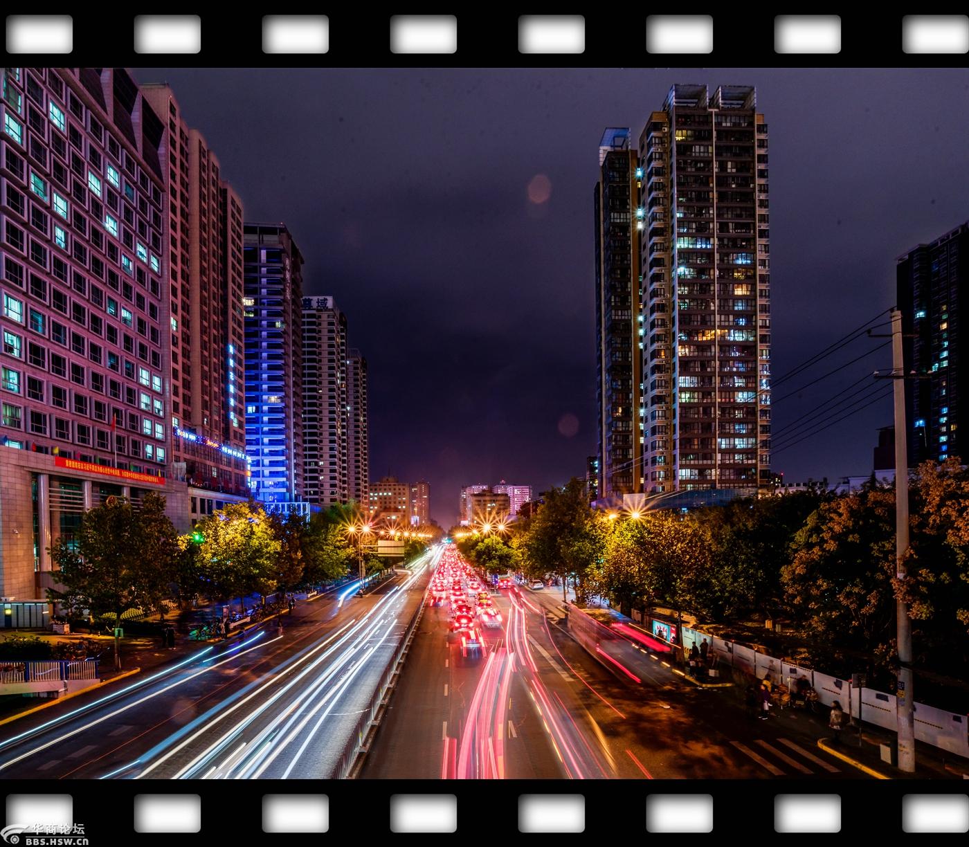 西安最美夜景之——太白南路,丈八北路随拍(共43张)-西安论坛-华商