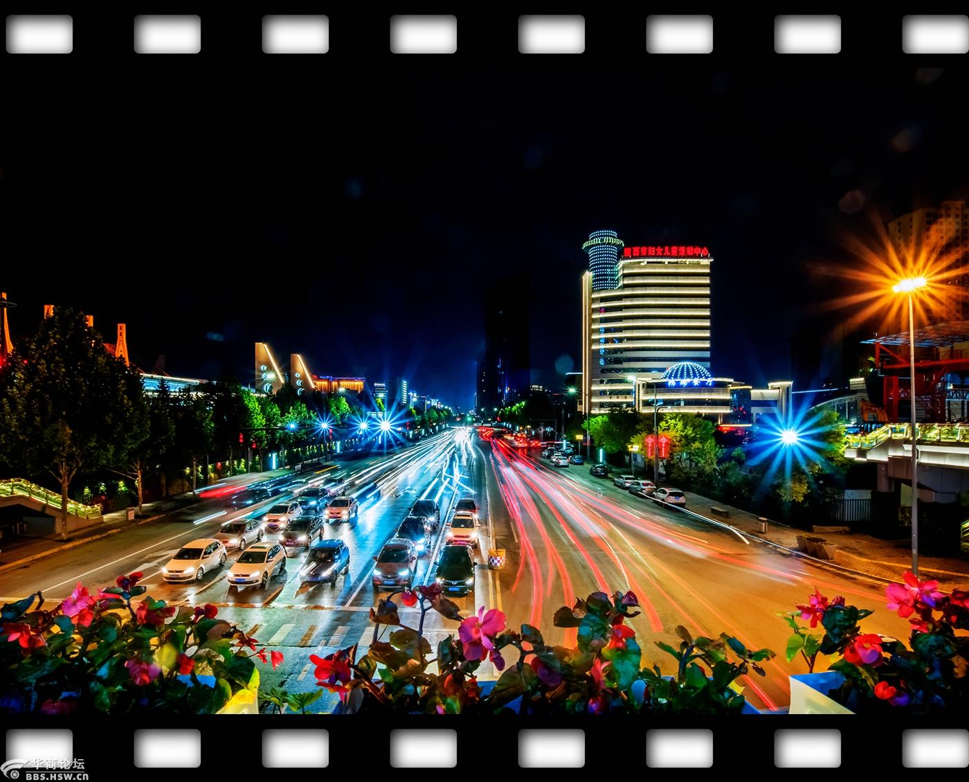 西安最美夜景之——太白南路,丈八北路随拍(共43张)