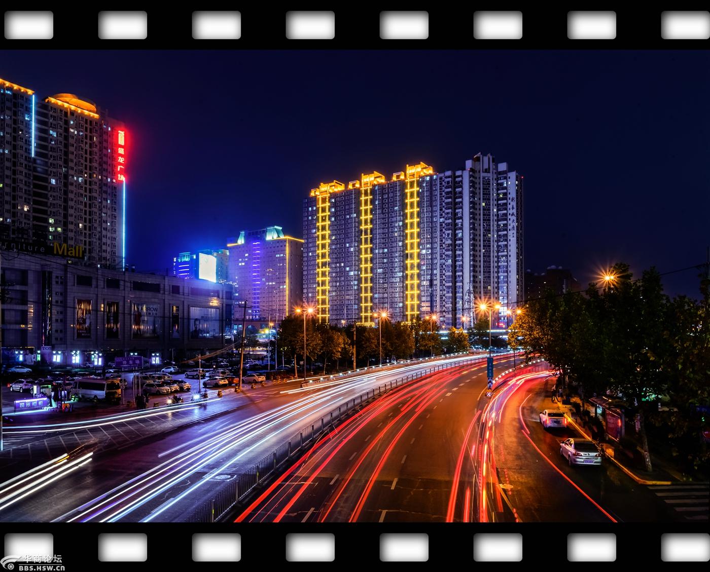 西安最美夜景之——太白南路,丈八北路随拍(共43张)-西安论坛-华商