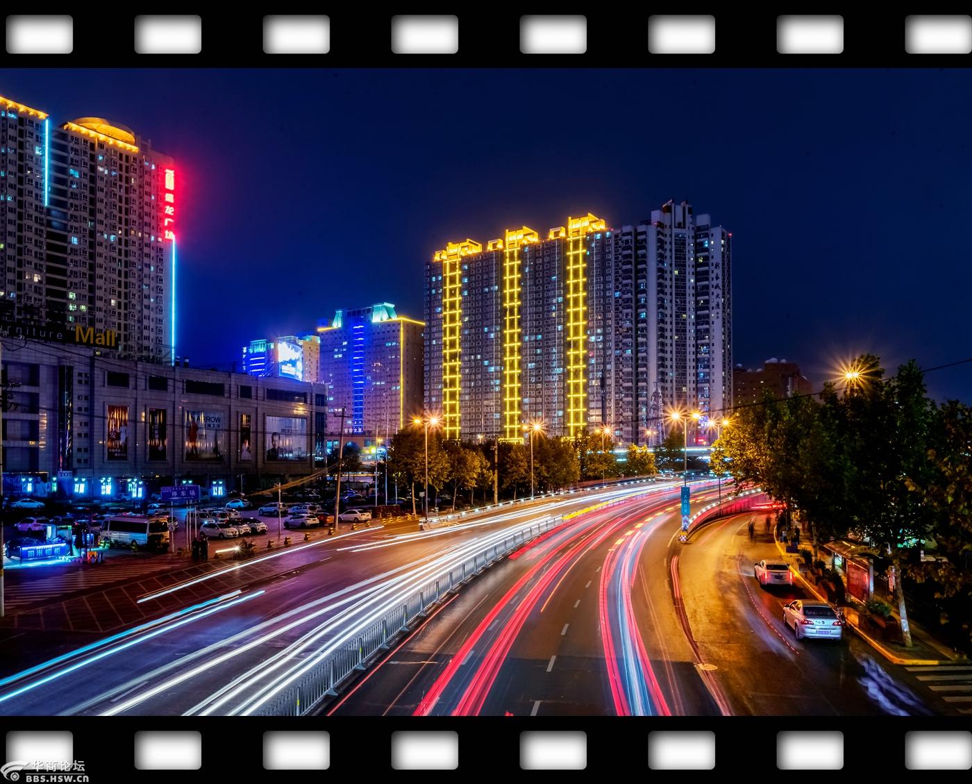 西安最美夜景之——太白南路,丈八北路随拍(共43张)-西安论坛-华商