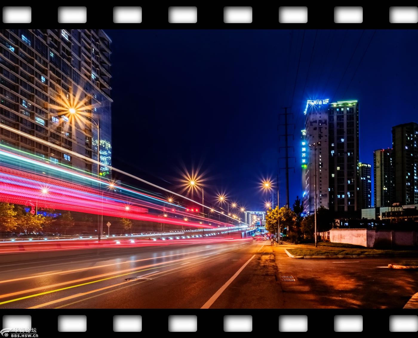 西安最美夜景之——太白南路,丈八北路随拍(共43张)-西安论坛-华商