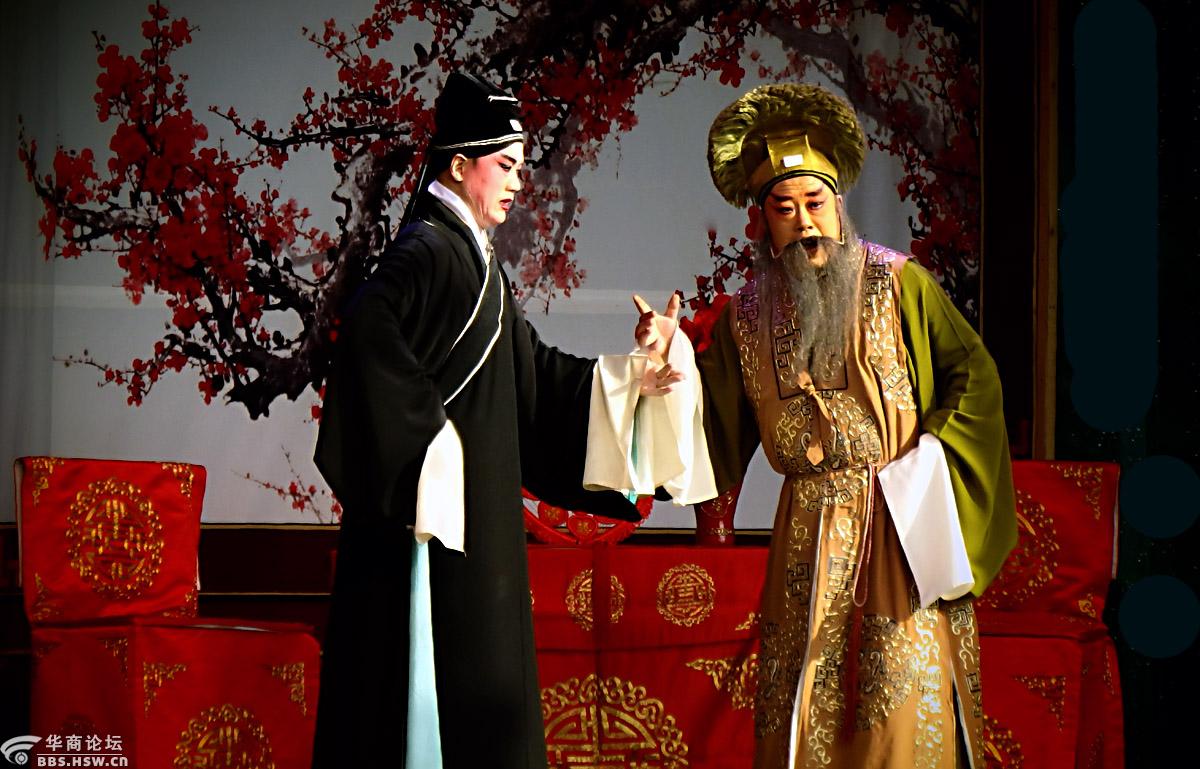 陕西省戏曲研究院秦腔团演出秦腔历史喜剧姊妹易嫁剧照