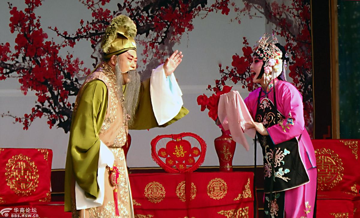 陕西省戏曲研究院秦腔团演出秦腔历史喜剧姊妹易嫁剧照