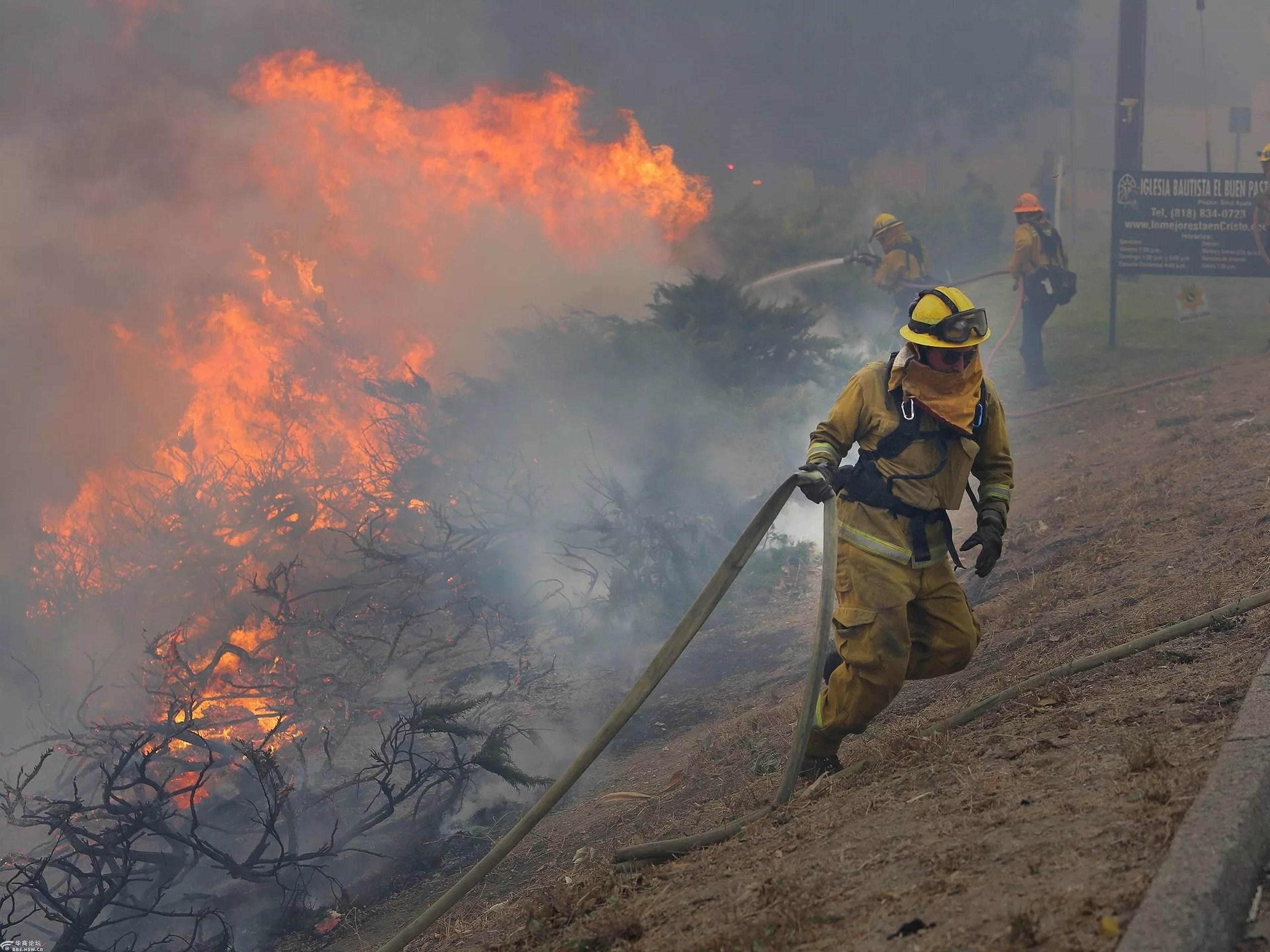 加利福尼亚州南部山火