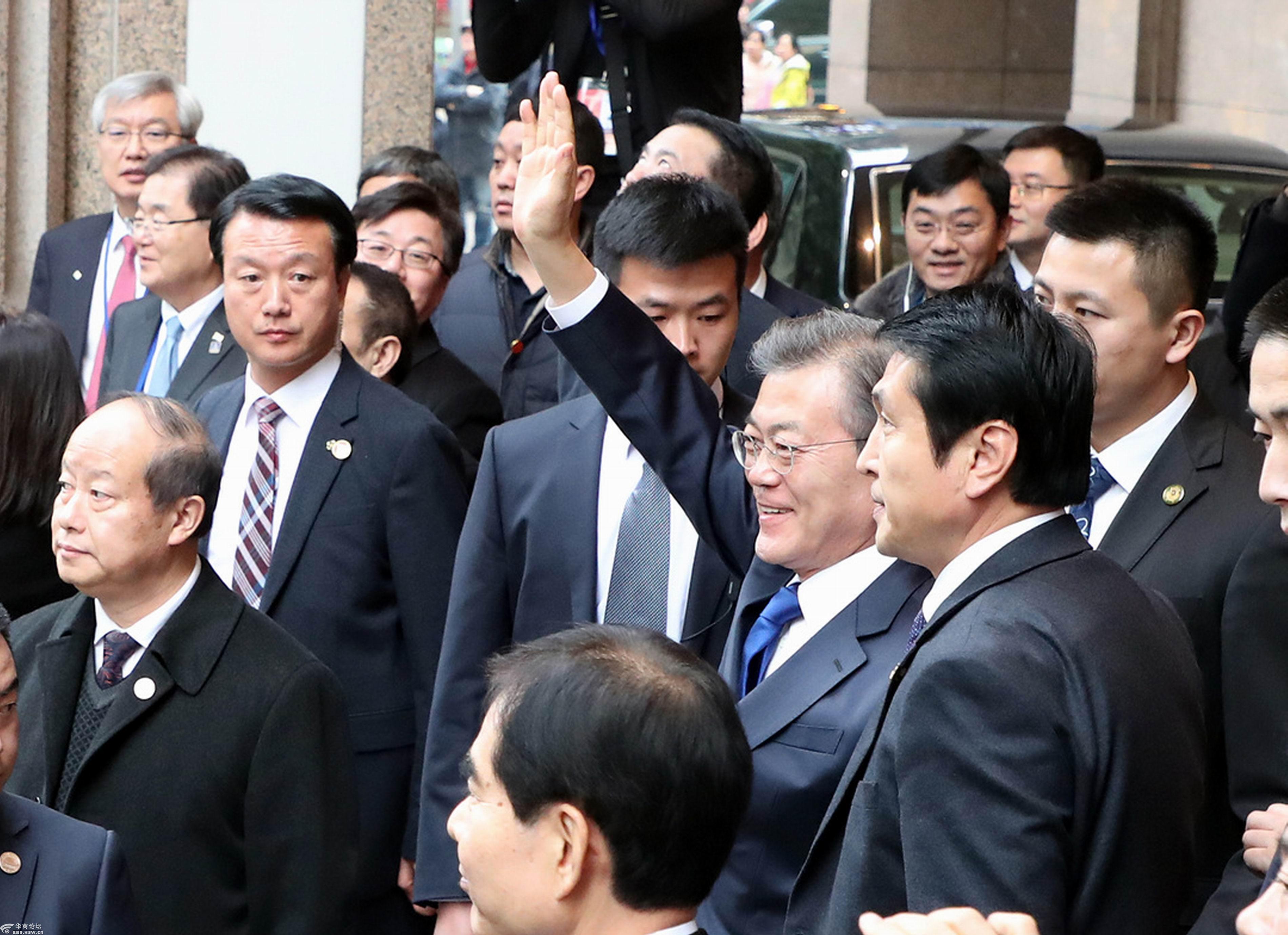 韩国总统文在寅历届首次访问重庆大韩临时政府大厦旧址