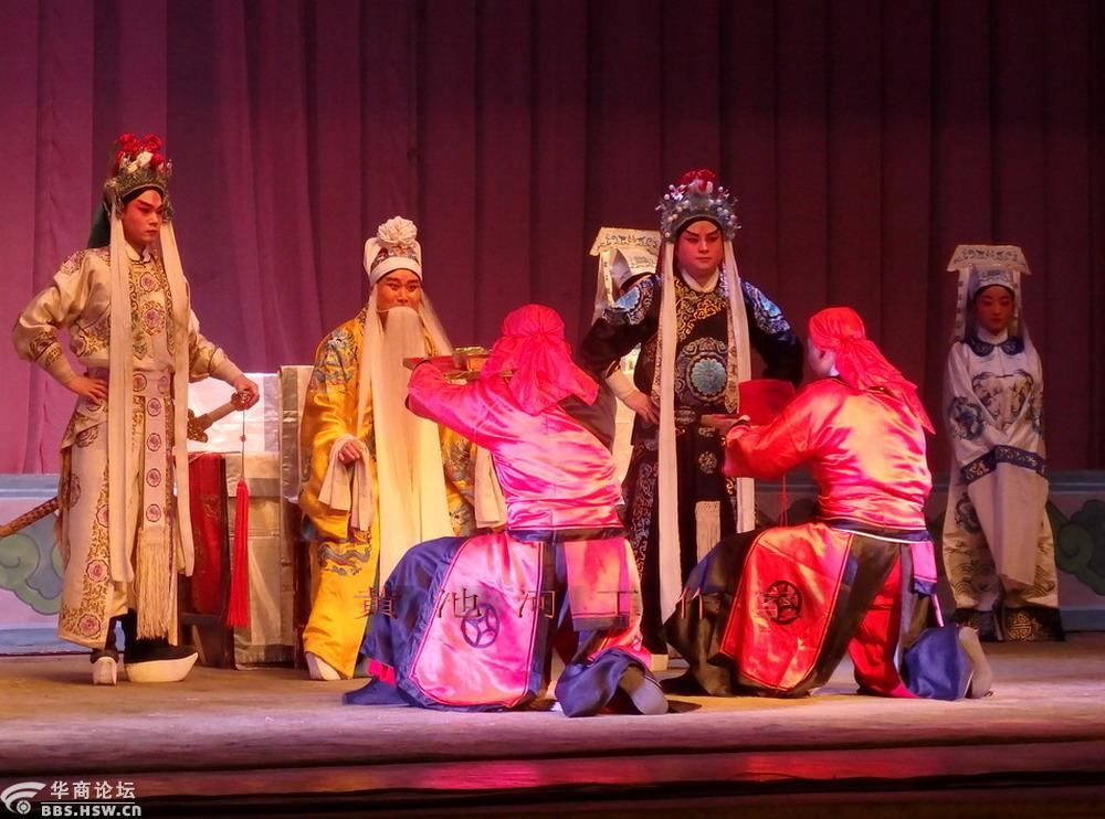 宝鸡市戏曲剧院惠民演出秦腔折子戏祭灵