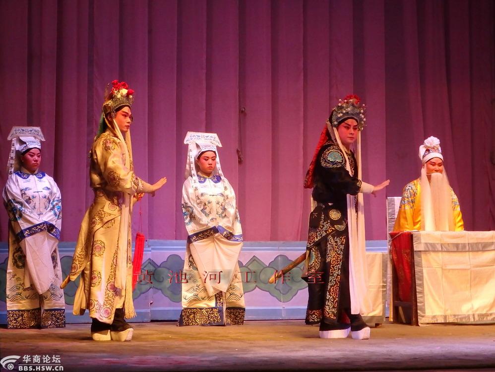 宝鸡市戏曲剧院惠民演出秦腔折子戏祭灵