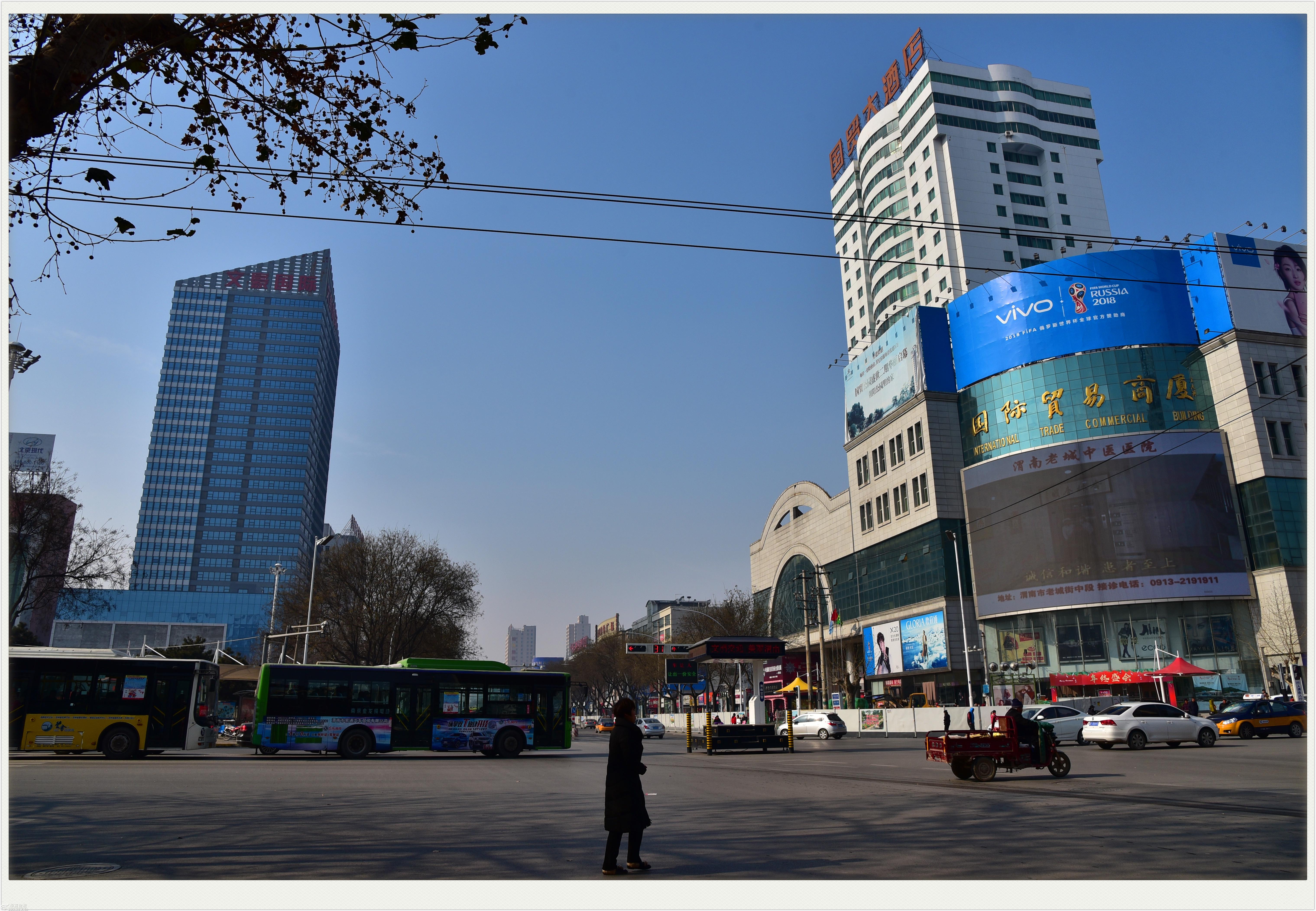 下东府逛渭南一渭南市区掠影