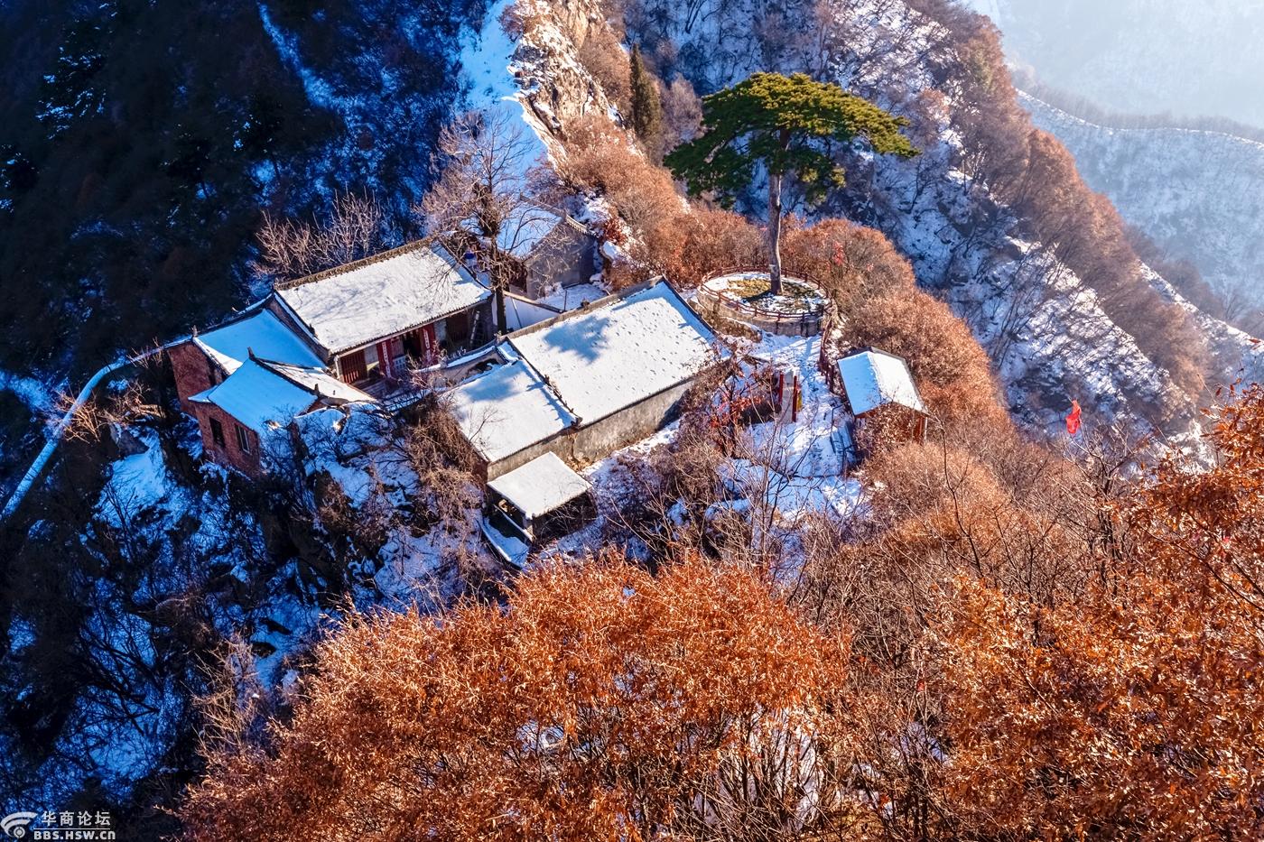 寻找陕西醉美冬景翠华山冬韵之美