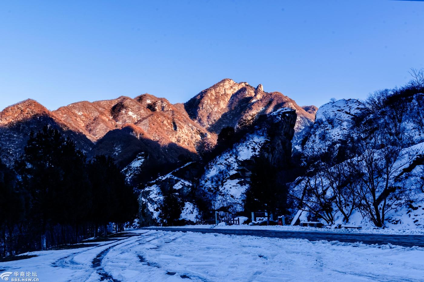 寻找陕西醉美冬景翠华山冬韵之美