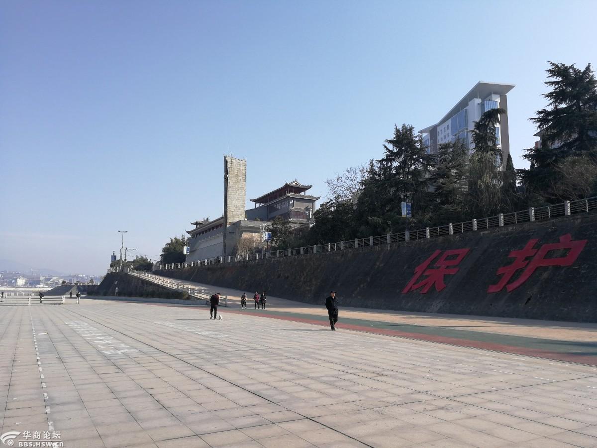水西门汉江边-安康论坛-华商论坛