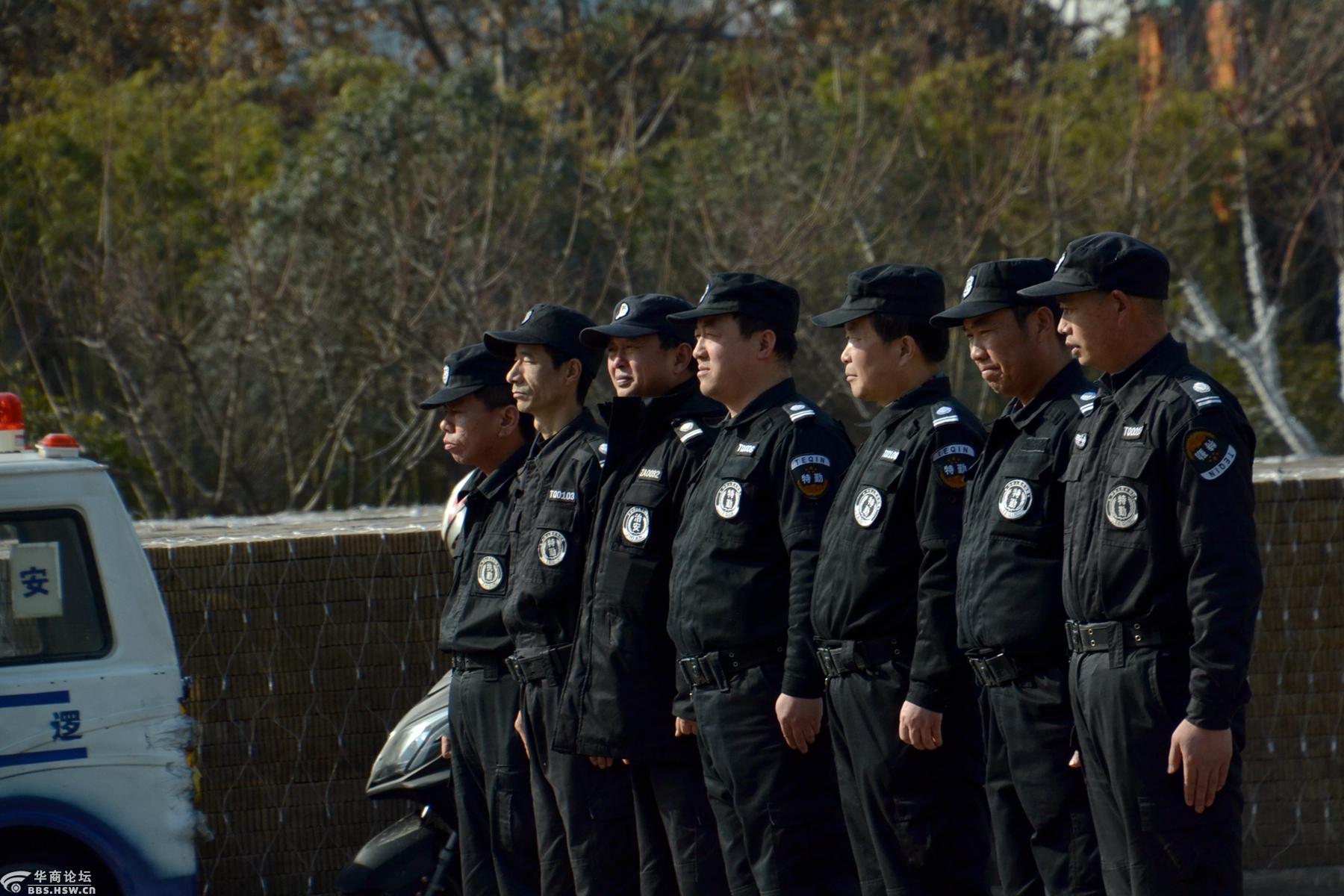 城市治安员的训练课