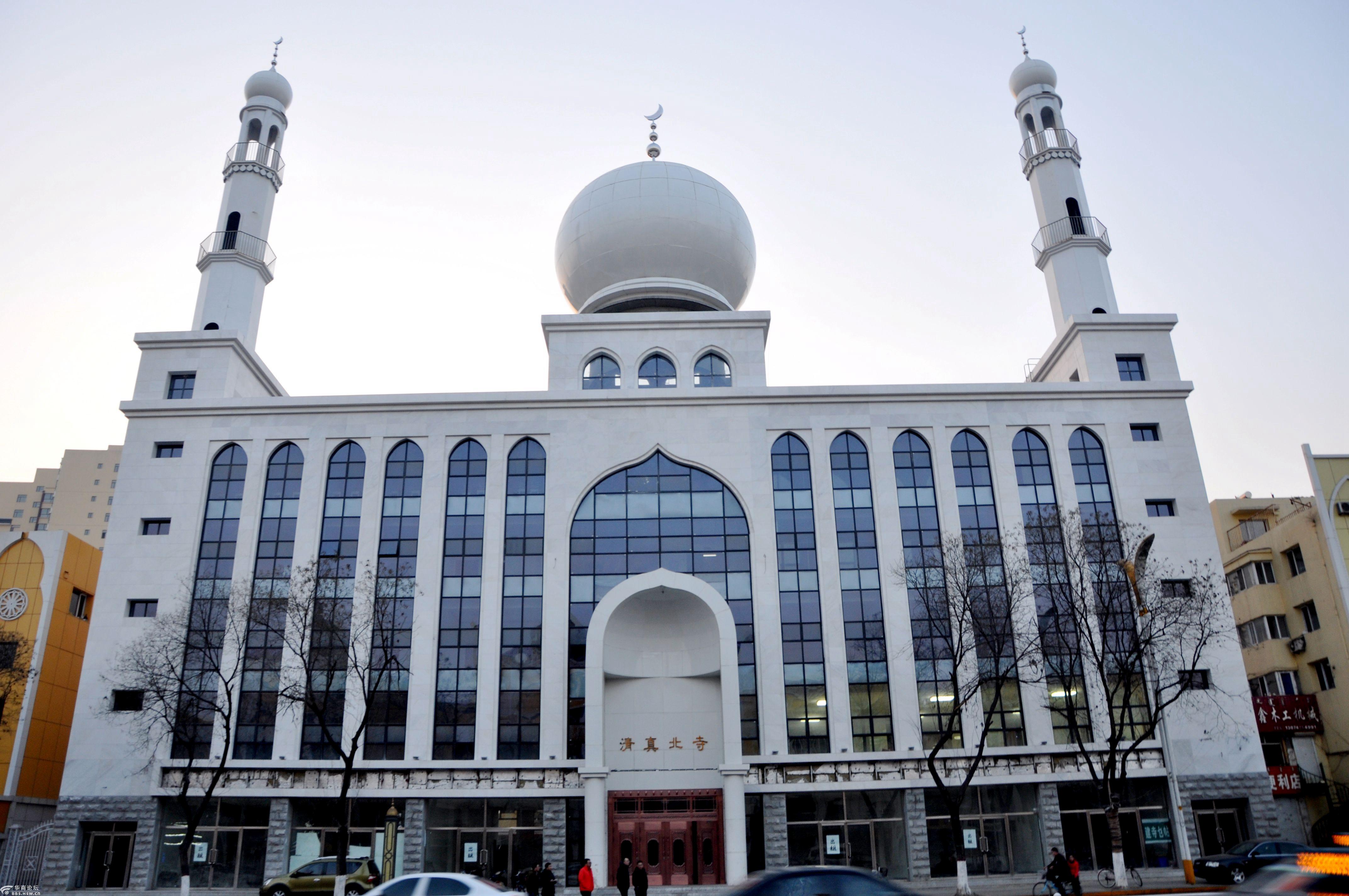 青城呼和浩特清真北寺游