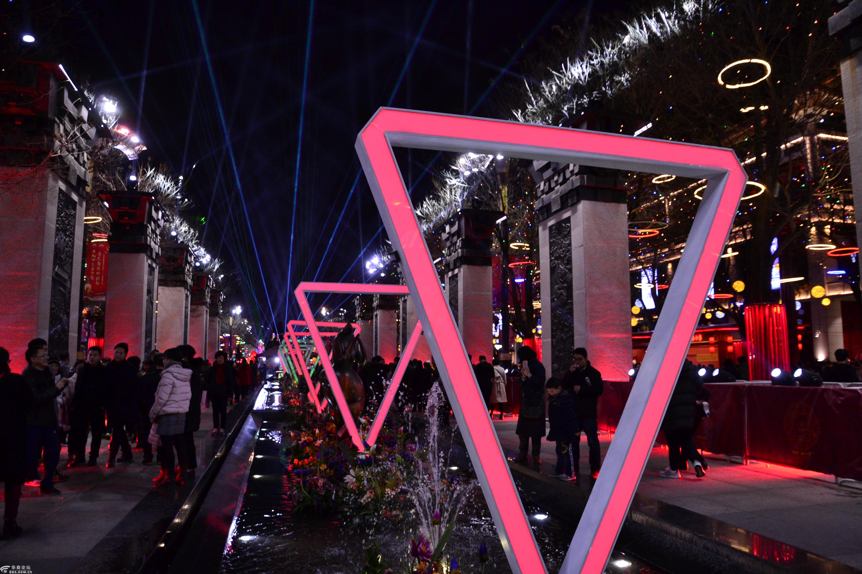 夜拍曲江开元广场