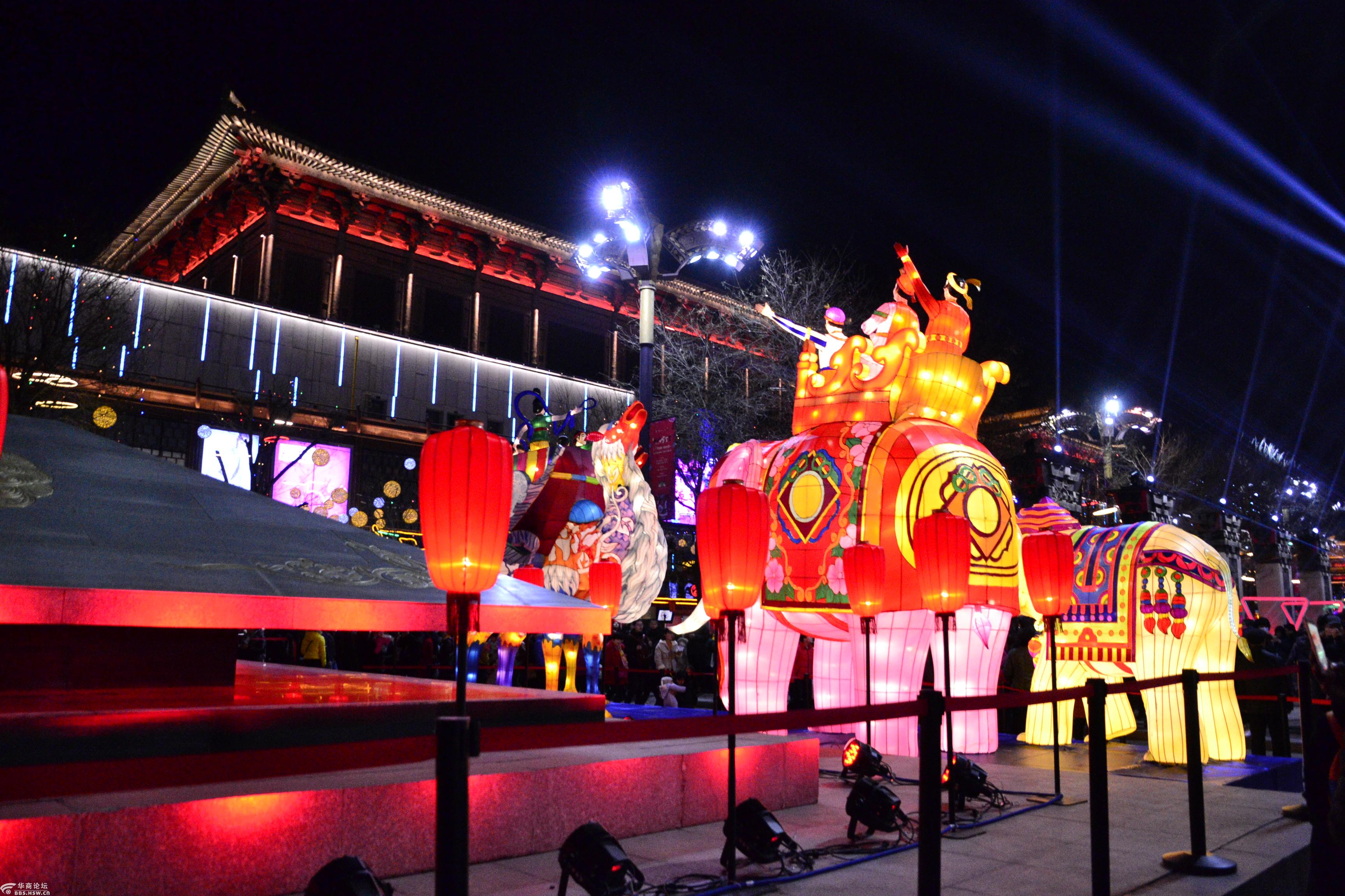 夜拍曲江开元广场