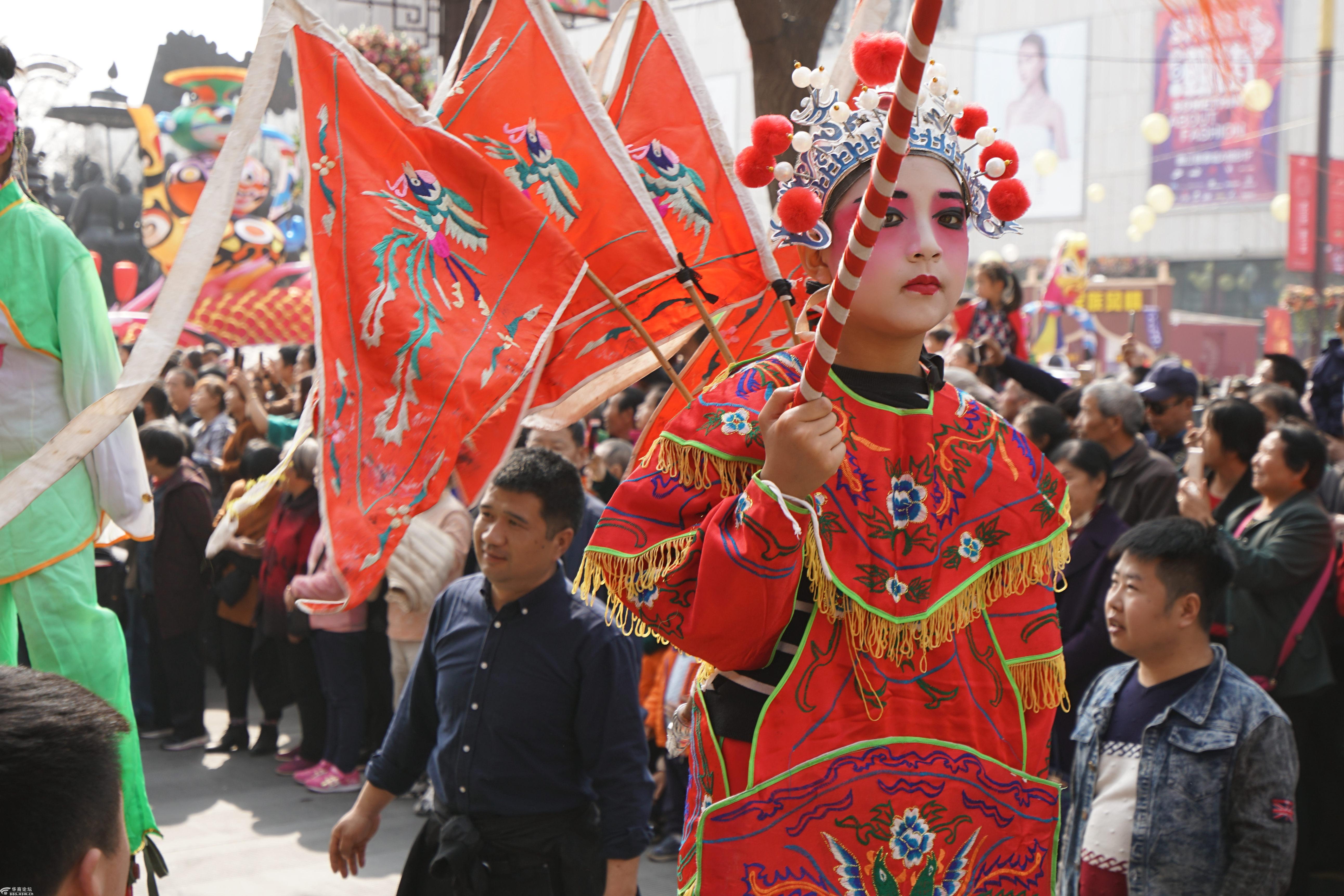 大唐不夜城三兆村大型社火表演
