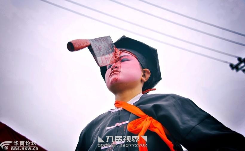 ◣九岳视界◥久违的陇县社火大游演