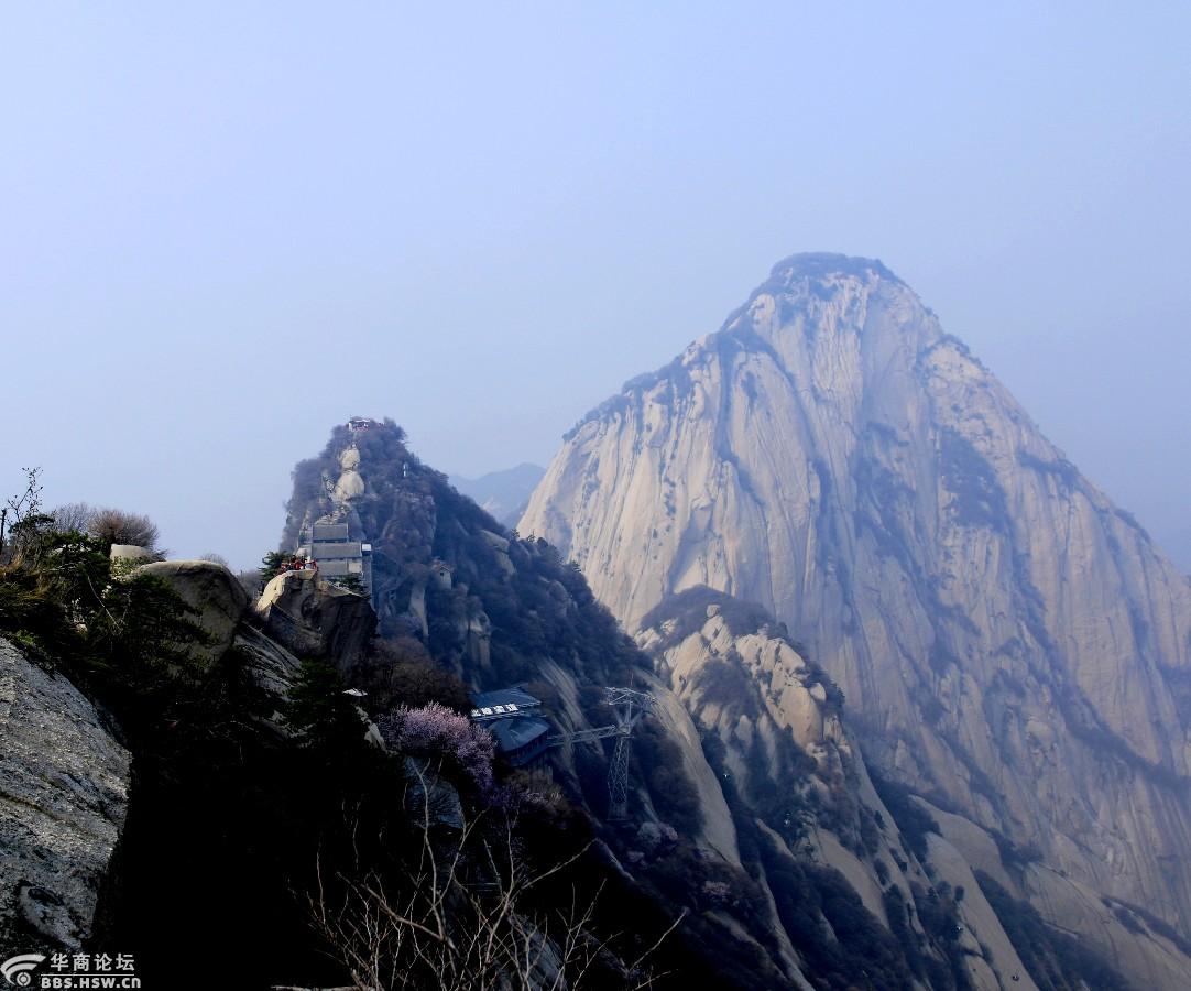0325华商乡村游之索道上下一日畅游华山五峰赏美景