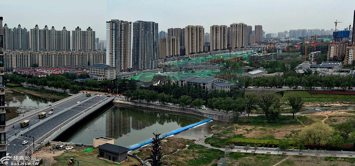大美西安浐河岸边黄昏乱拍严建设