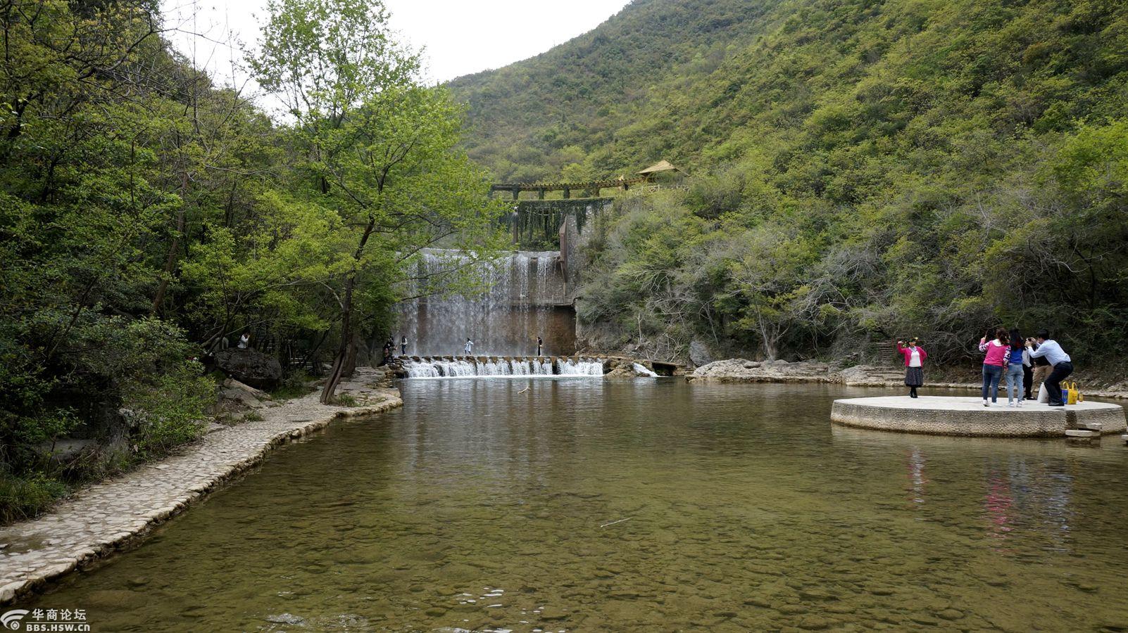 郧西五龙河的水