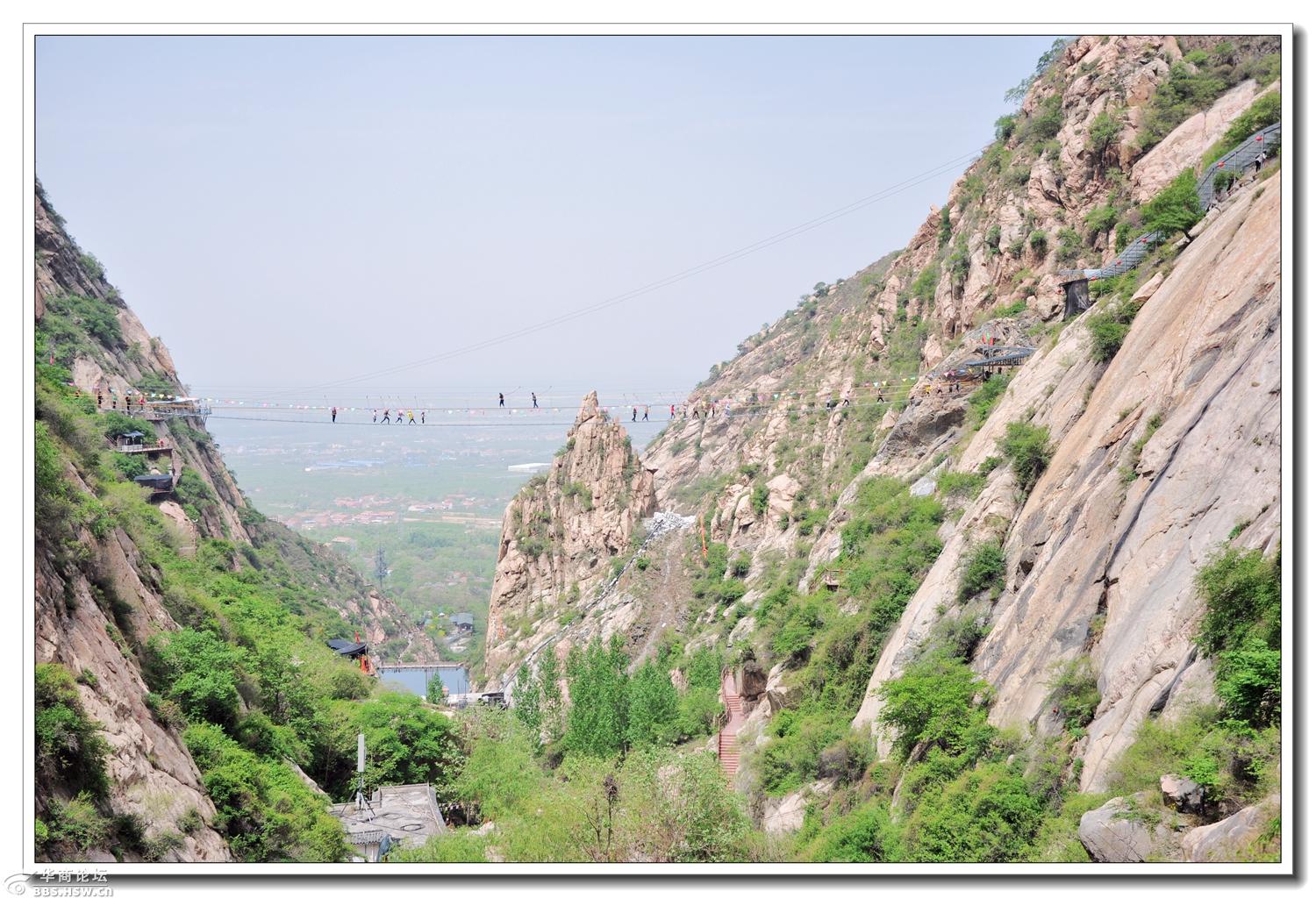 去山西永济中条山,领略神潭大峡谷之美