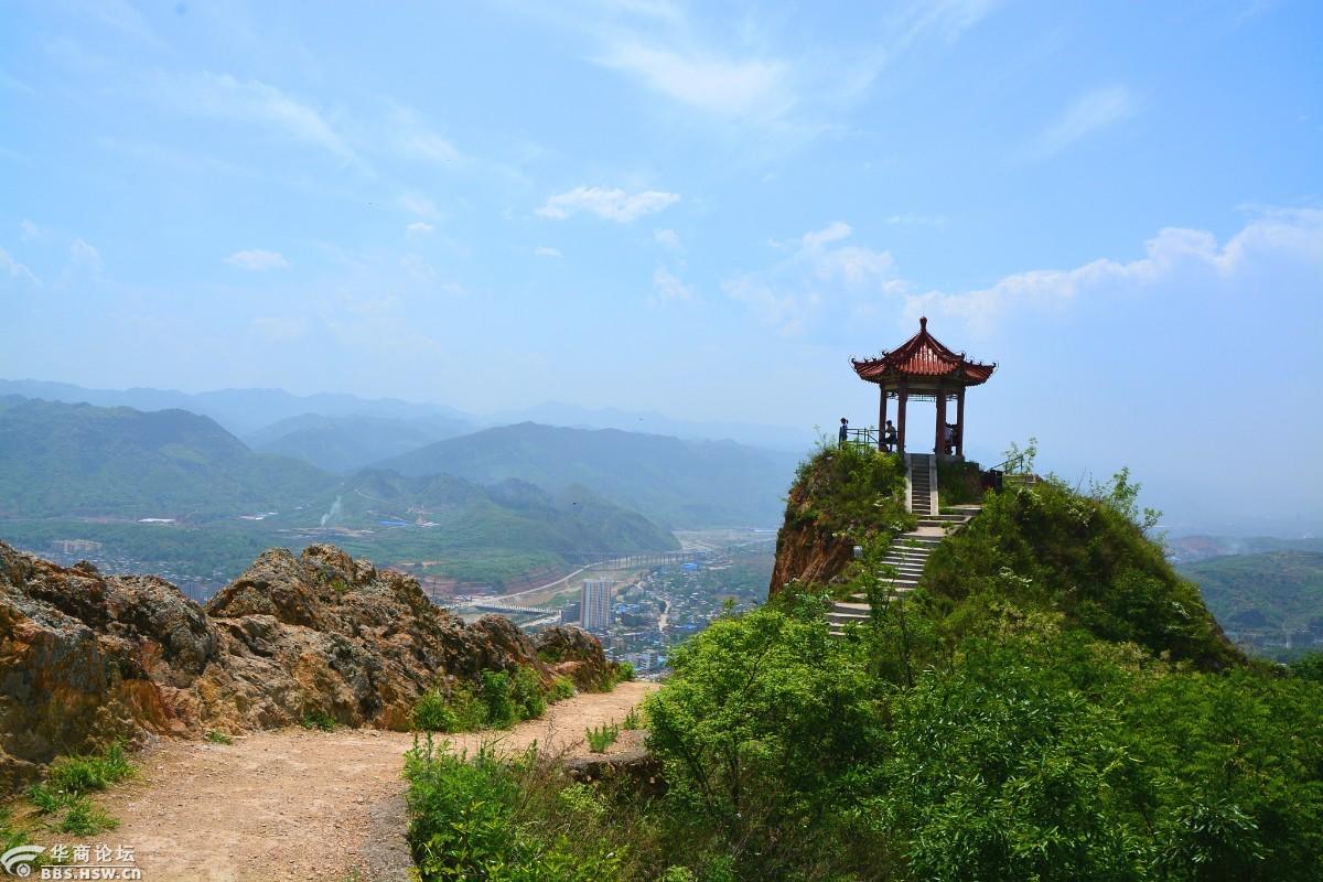 棣花驿凤冠山漫游丹凤醉求仙