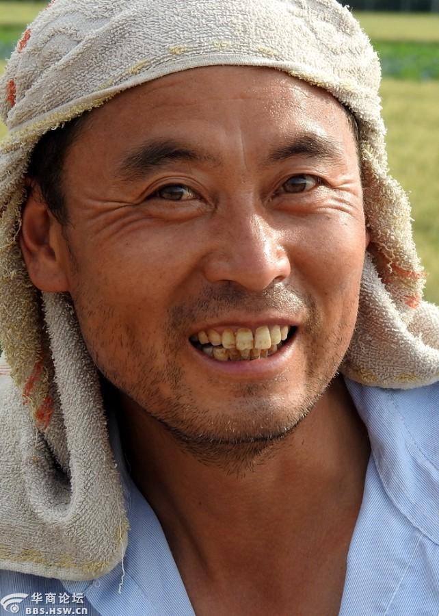 朴实的关中农民形象