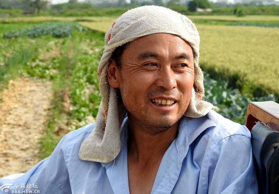 朴实的关中农民形象