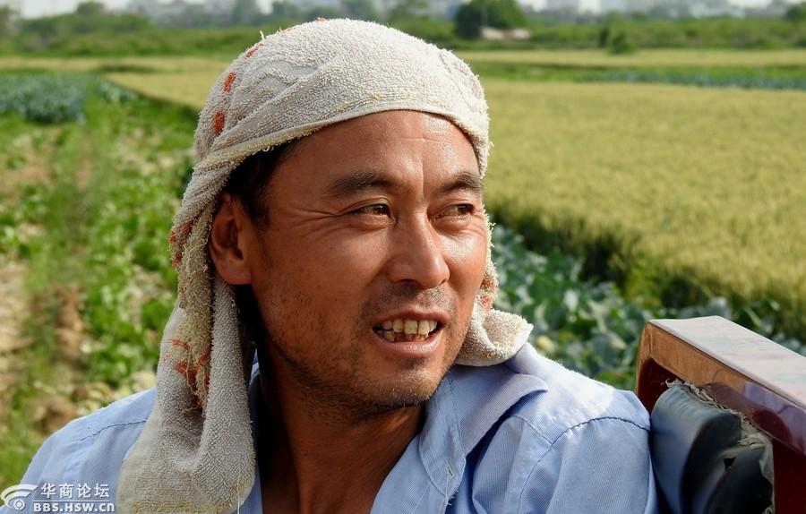 朴实的关中农民形象