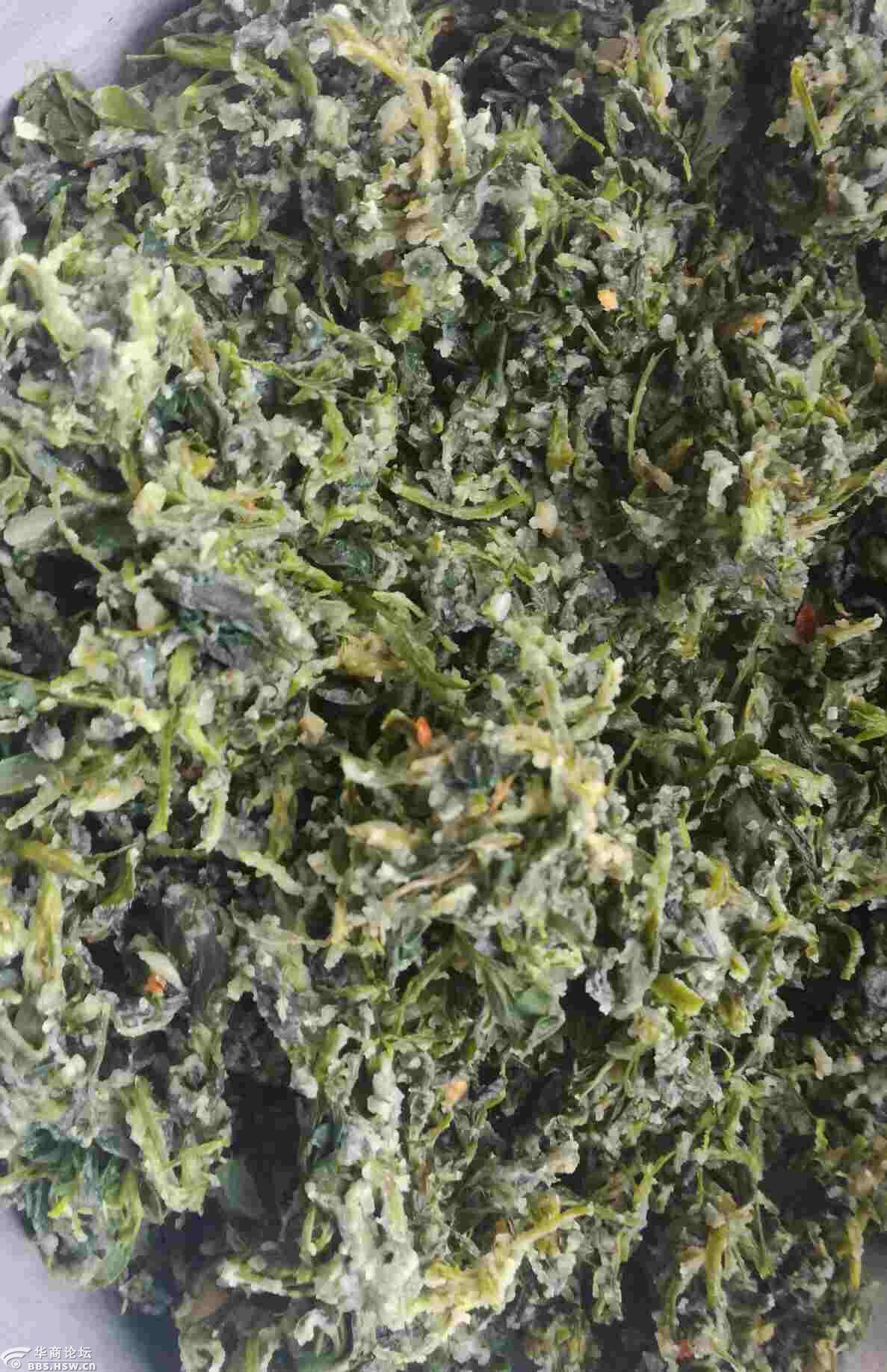 丁香花的拿手菜～～马笕菜馍.