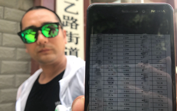 为核查内容太乙路街办公共场合张贴业主信息遭质疑