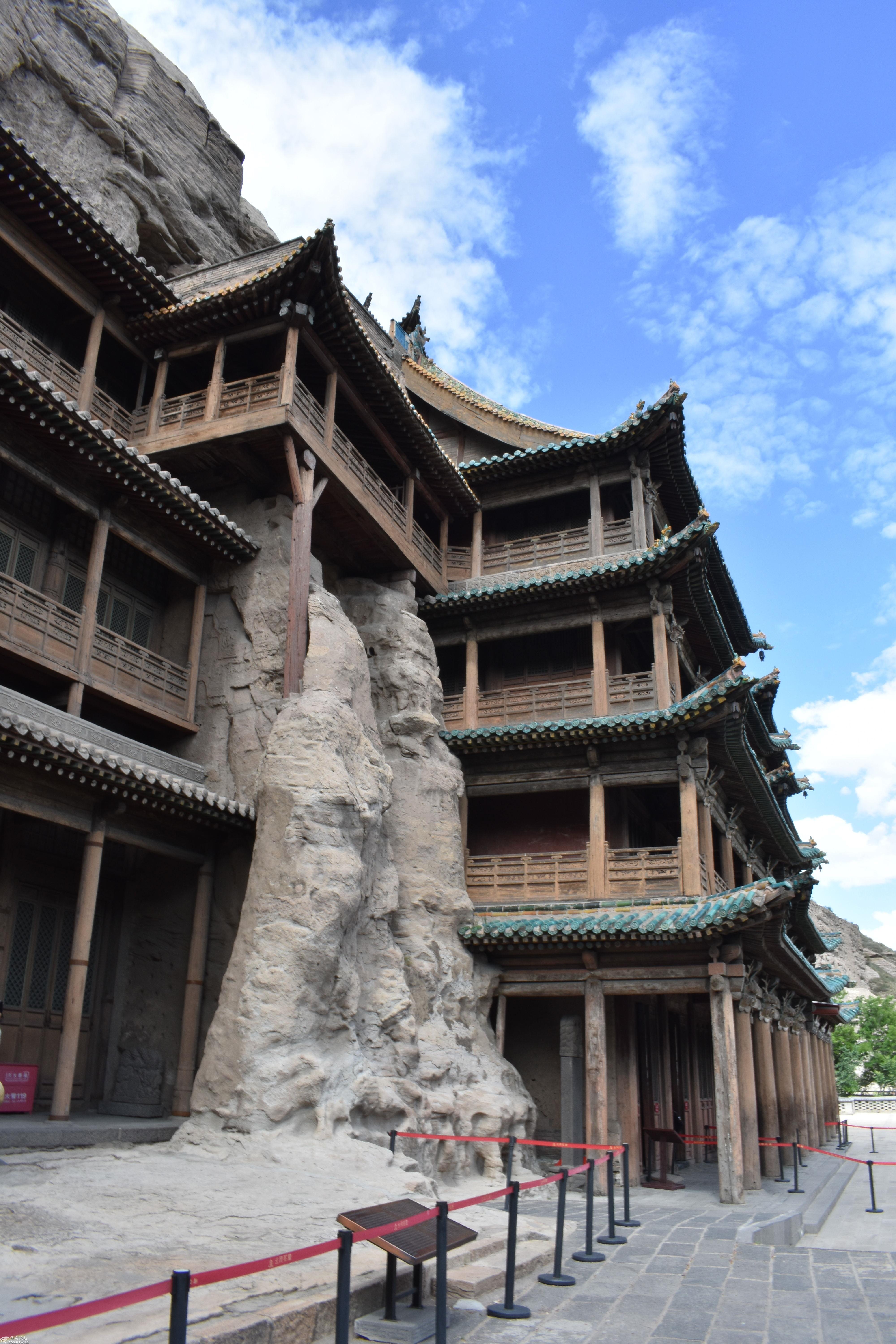 应县木塔悬空寺云冈石窟