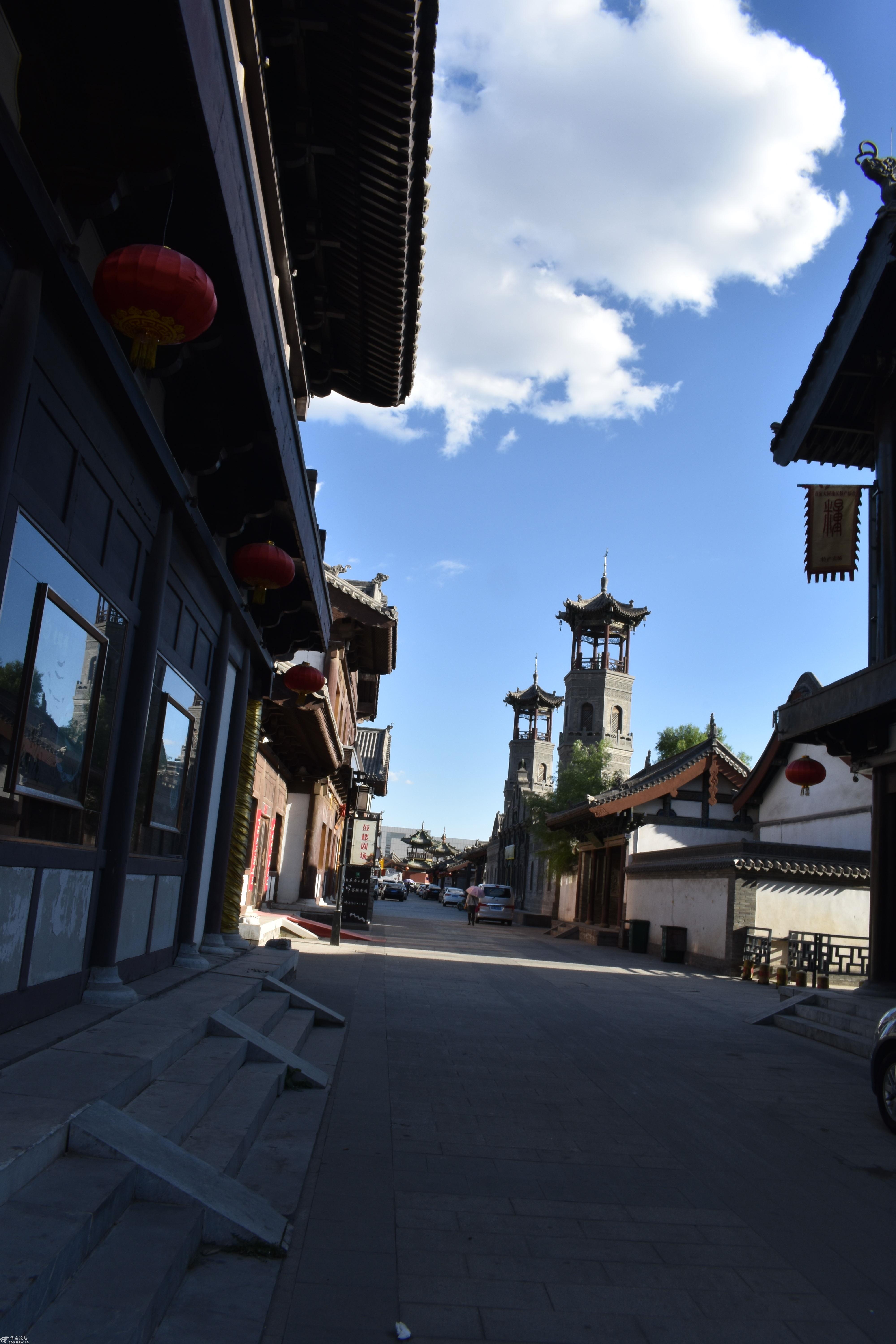 大同街拍华严寺九龙壁晋祠