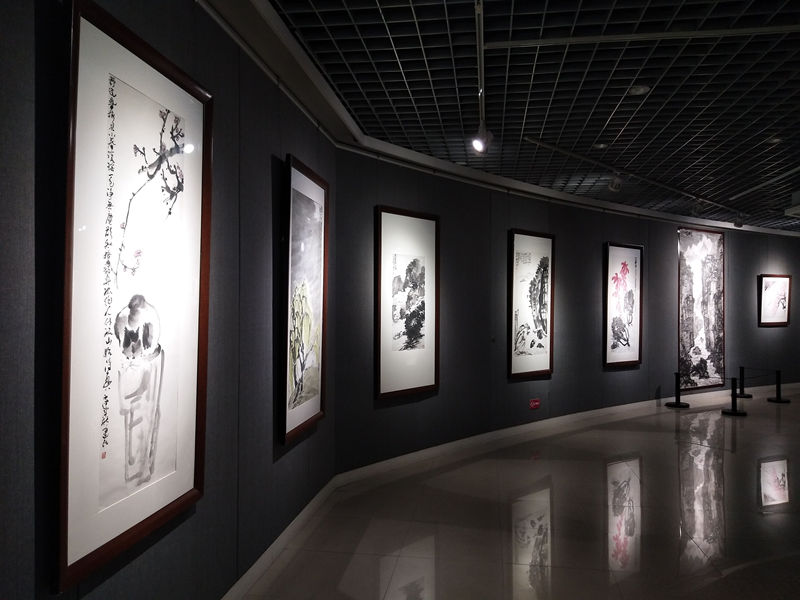 丹青报国 商洛籍书画名家杜建民书画展西安开展