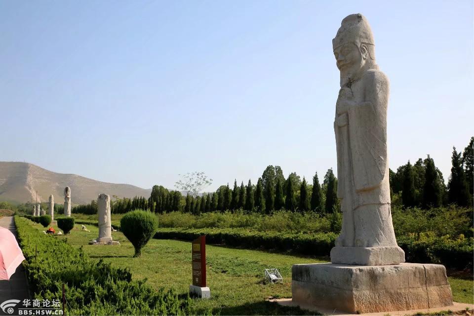 寻唐迹桥陵唐睿宗李旦之陵墓