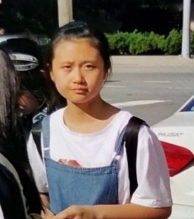  图为失踪的12岁中国女孩（图：推特）