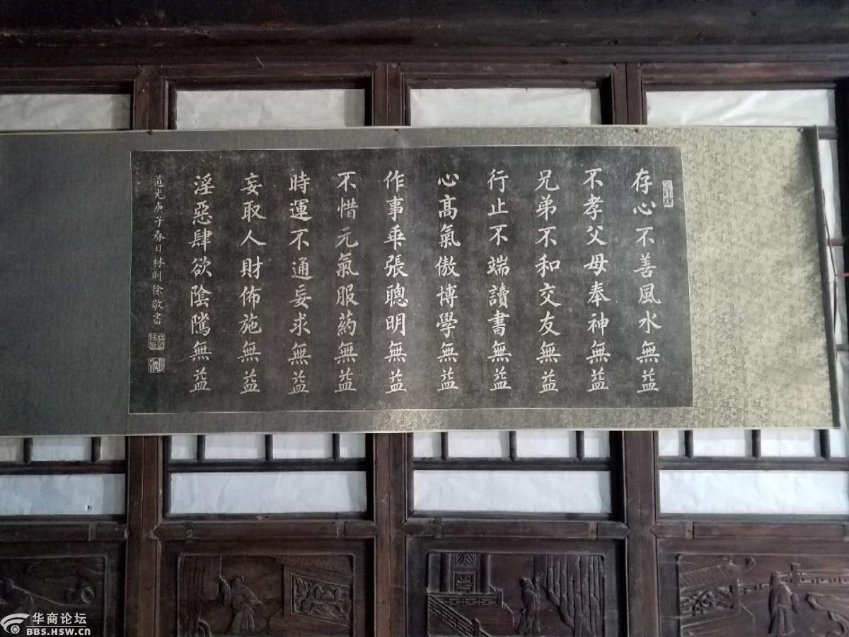 读林则徐《家训》悟人生真谛 杨疏影