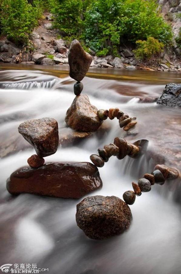 一组石头奇观图