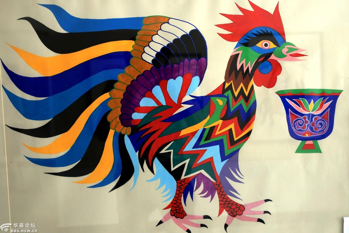 安塞剪纸农民画