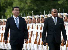 习近平同刚果共和国总统萨苏举行会谈