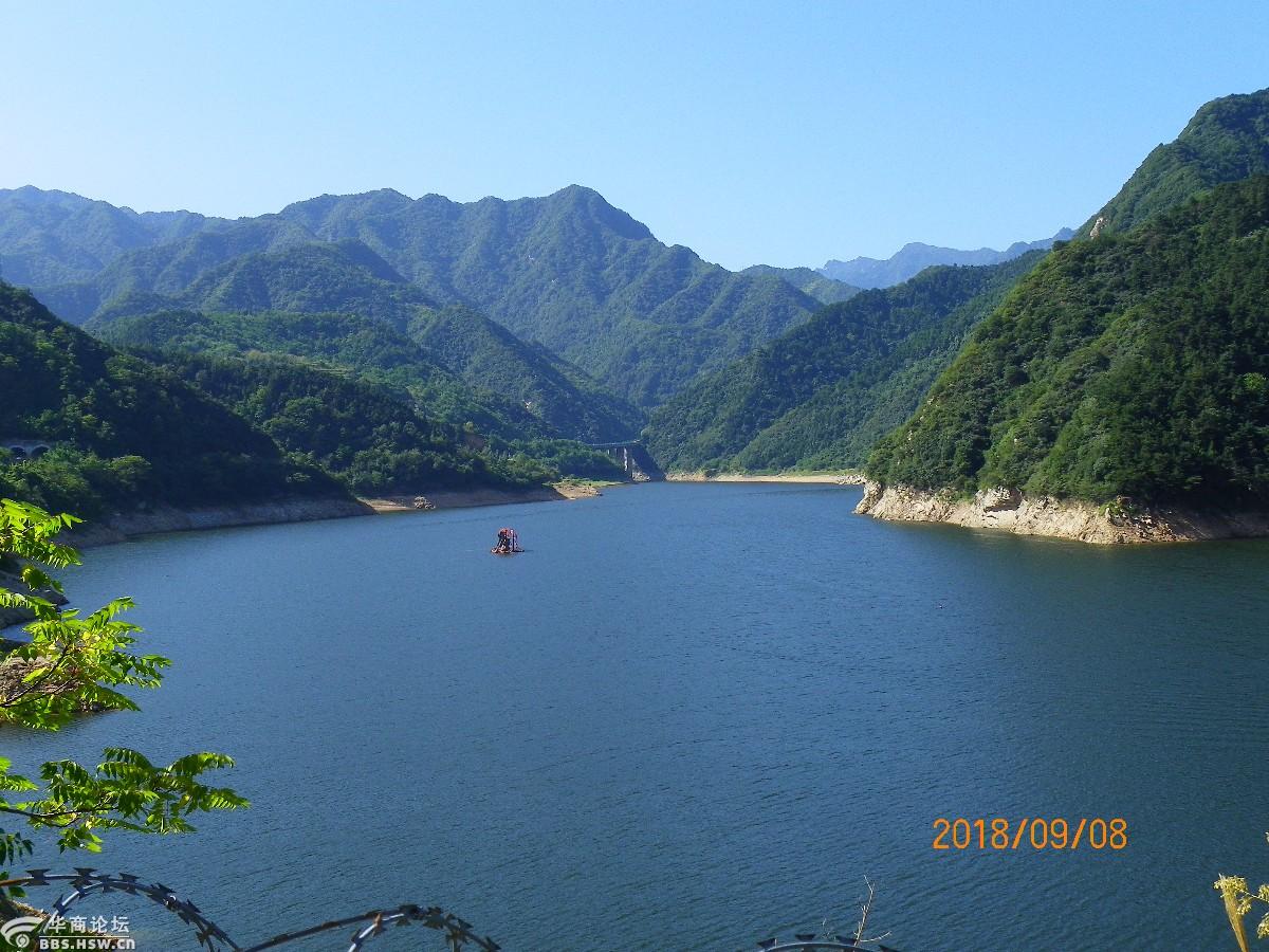骑游秦岭石砭峪徒步推车大瓢沟