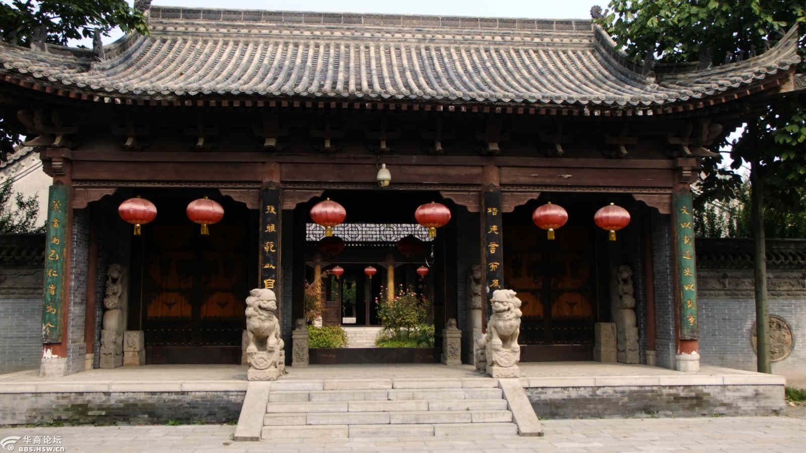 探游白鹿古镇四合院