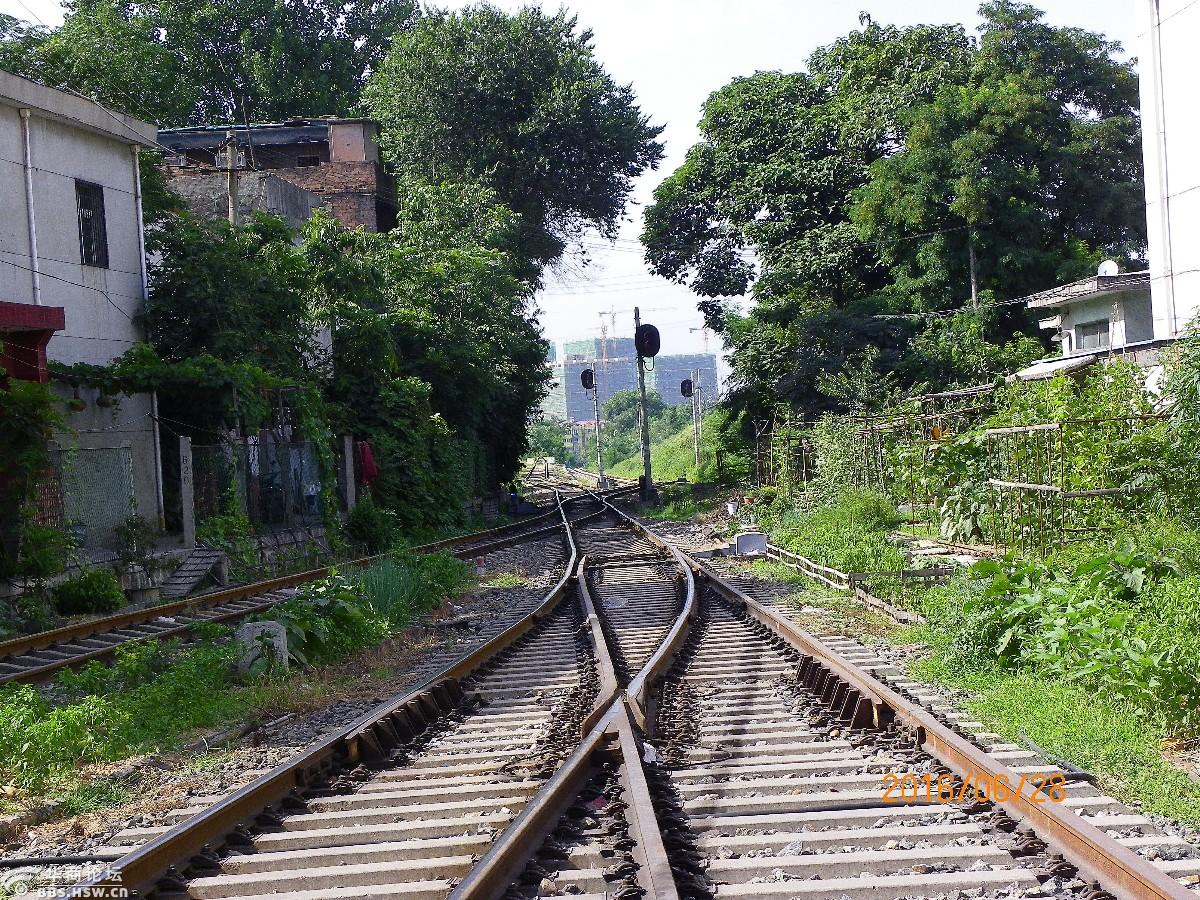 西安灞桥热电厂老铁路掠影