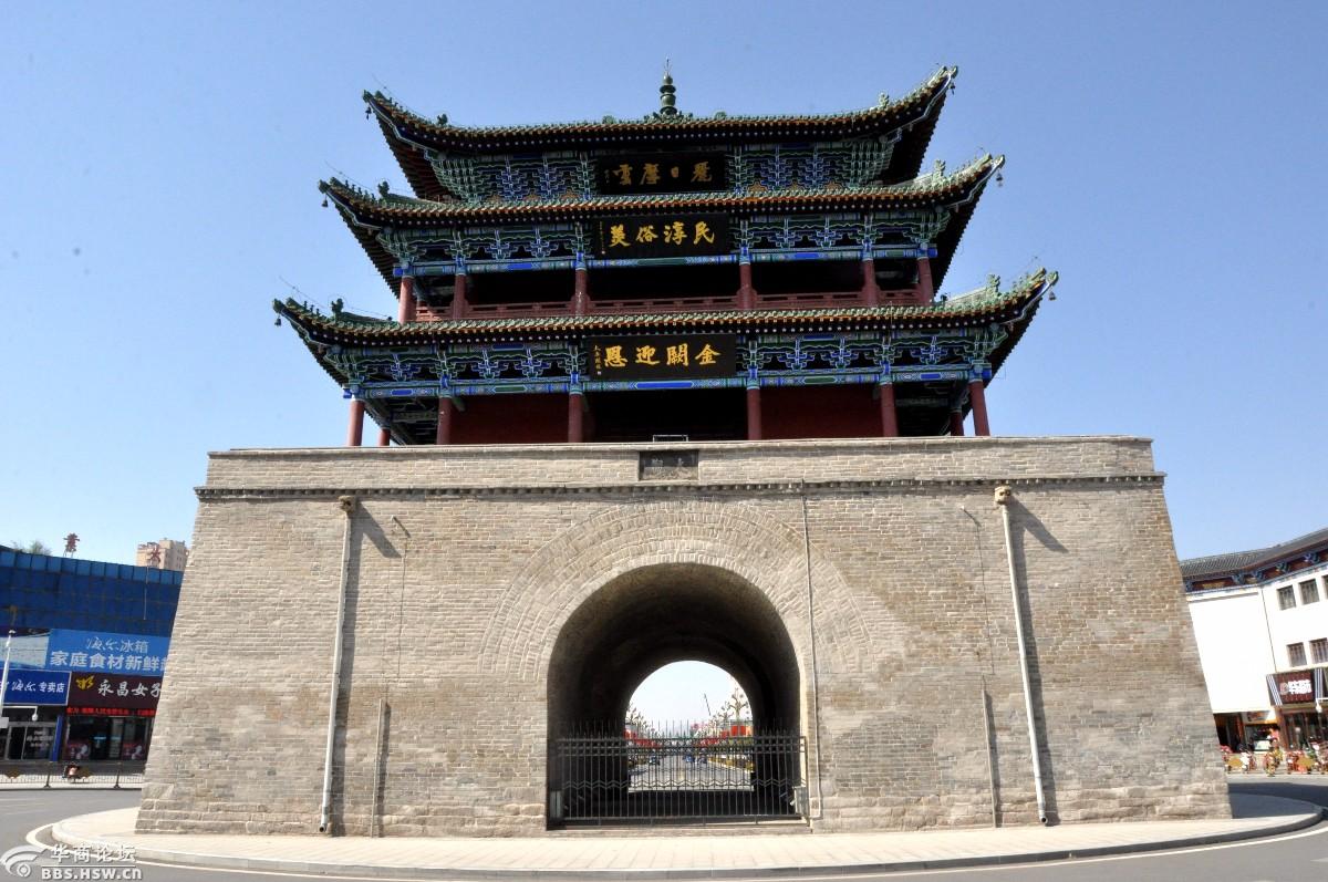 古罗马帝国后裔居所骊靬城永昌钟楼游