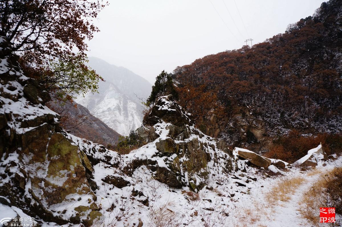 走进涝峪凤凰山雪乡