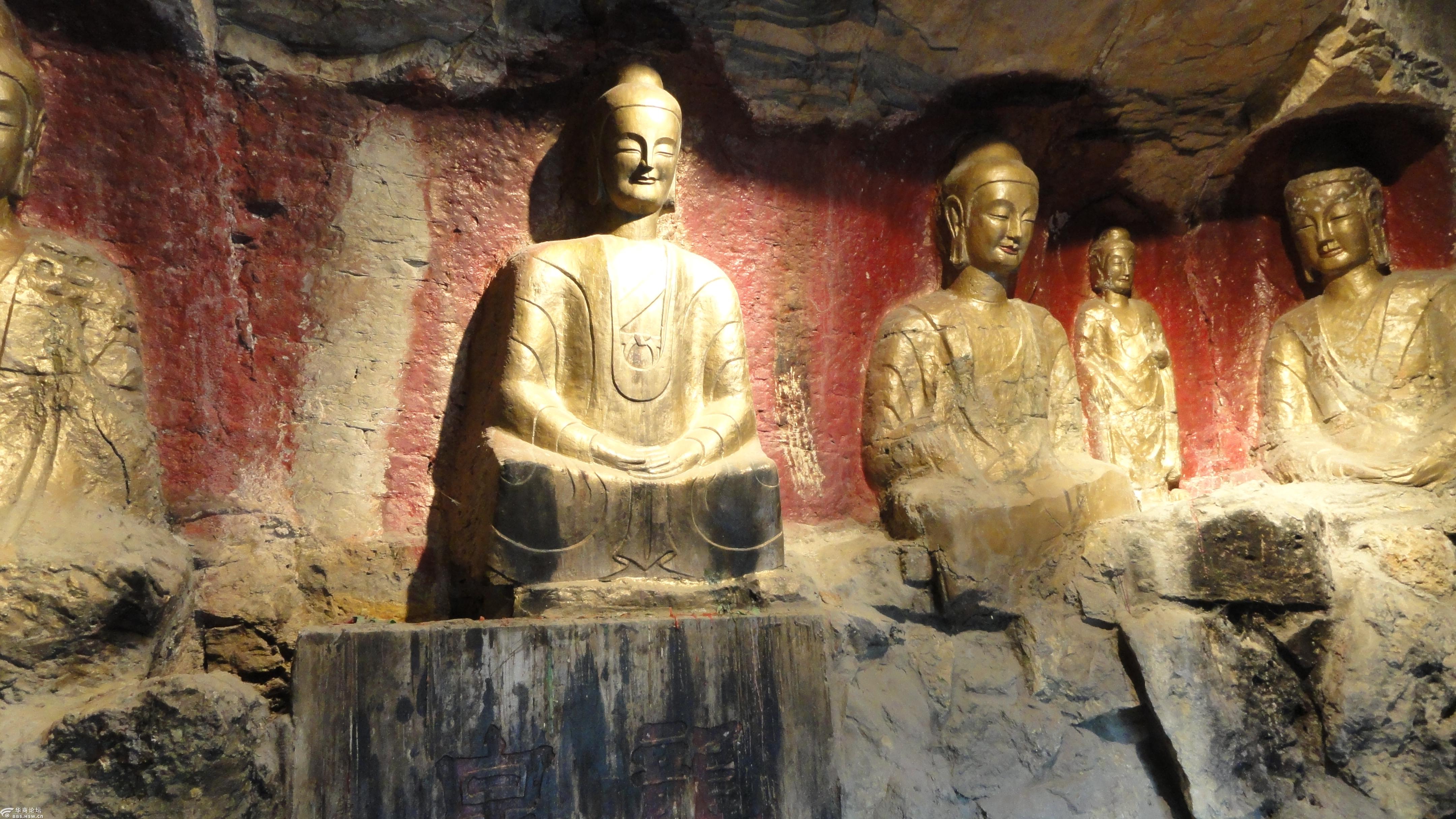 山东济南千佛山游玩的照片原创