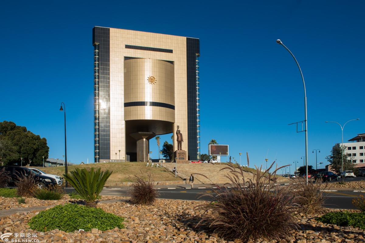 纳米比亚首都温得和克随拍