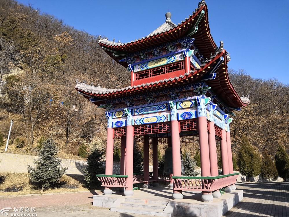 手机随拍宜君云梦山鬼谷子庙