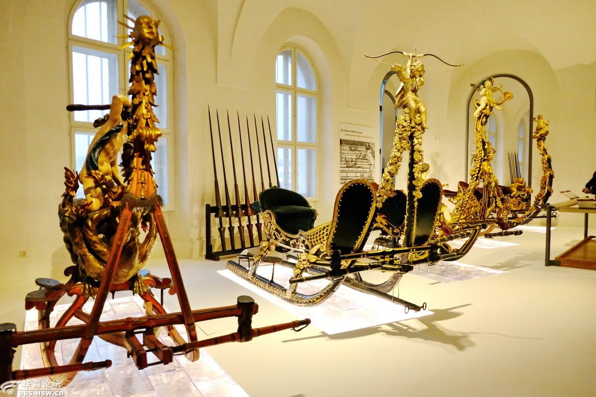 华丽精美的皇家马车雪橇翱翔行摄欧洲之三十